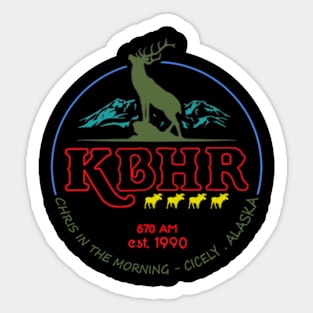 kbhr Northern Exposure Sticker